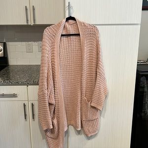 Carly Jean Los Angeles oversize knit cardigan
